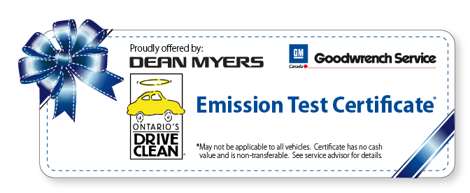 emission test ontario cost